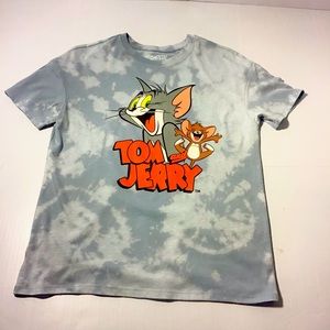 Tom and Jerry Tie Dye Kids T-Shirt